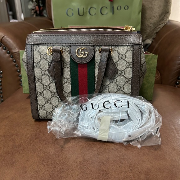 Gucci Ophidia Small Tote Bag - Picture 4 of 10